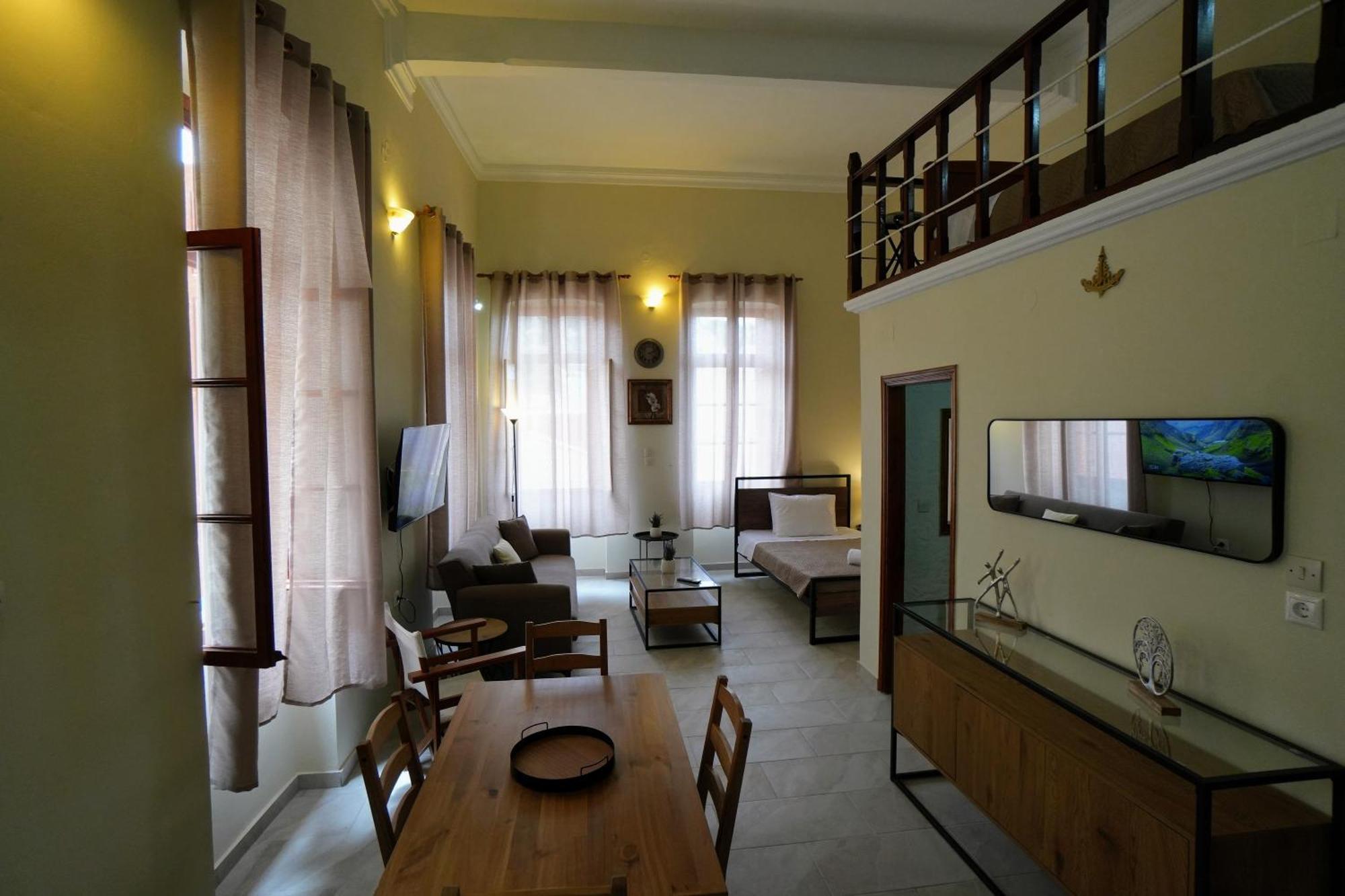Stone Living Symi Central Apartments Ngoại thất bức ảnh