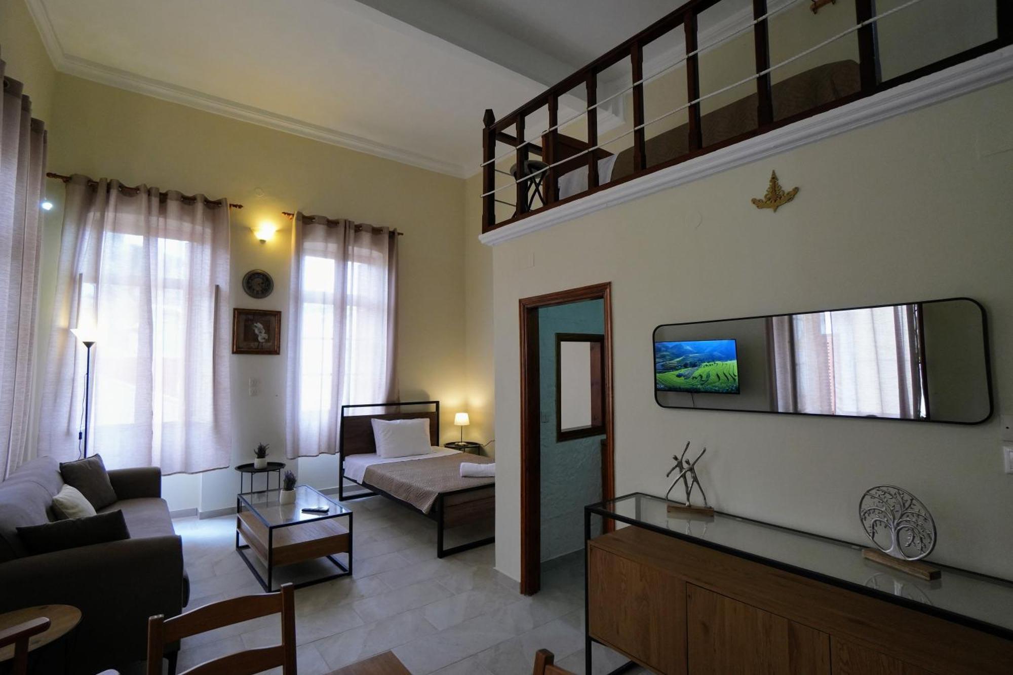 Stone Living Symi Central Apartments Ngoại thất bức ảnh