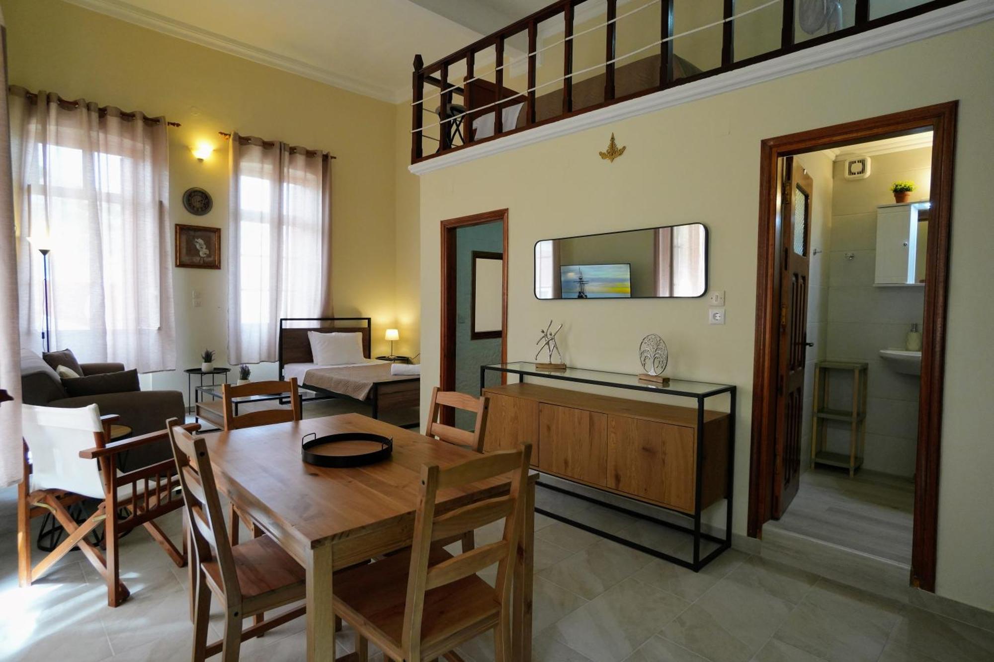 Stone Living Symi Central Apartments Ngoại thất bức ảnh